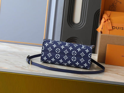 OnTheGo Monogram Leather Tote Bag