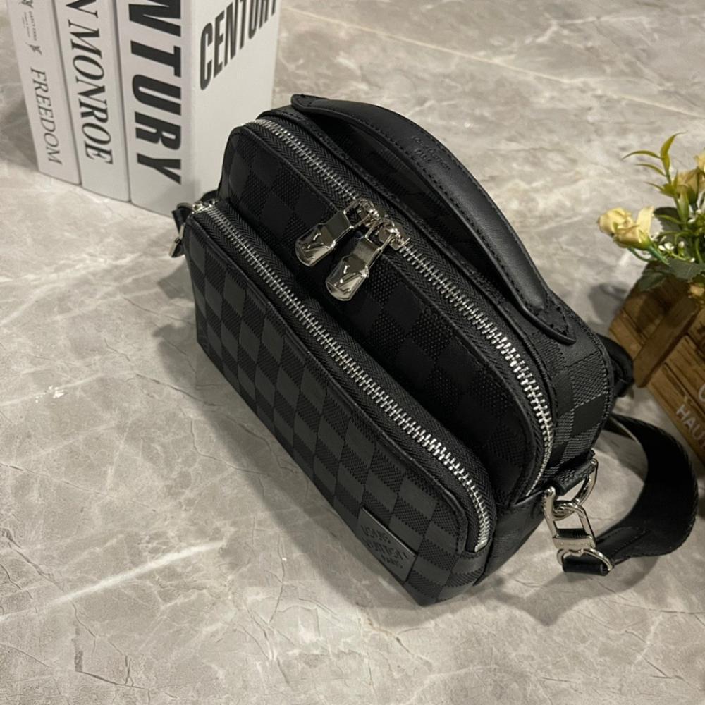Modern Elegant Quilted Leather Shoulder Bag