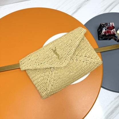 Woven Leather Wallet