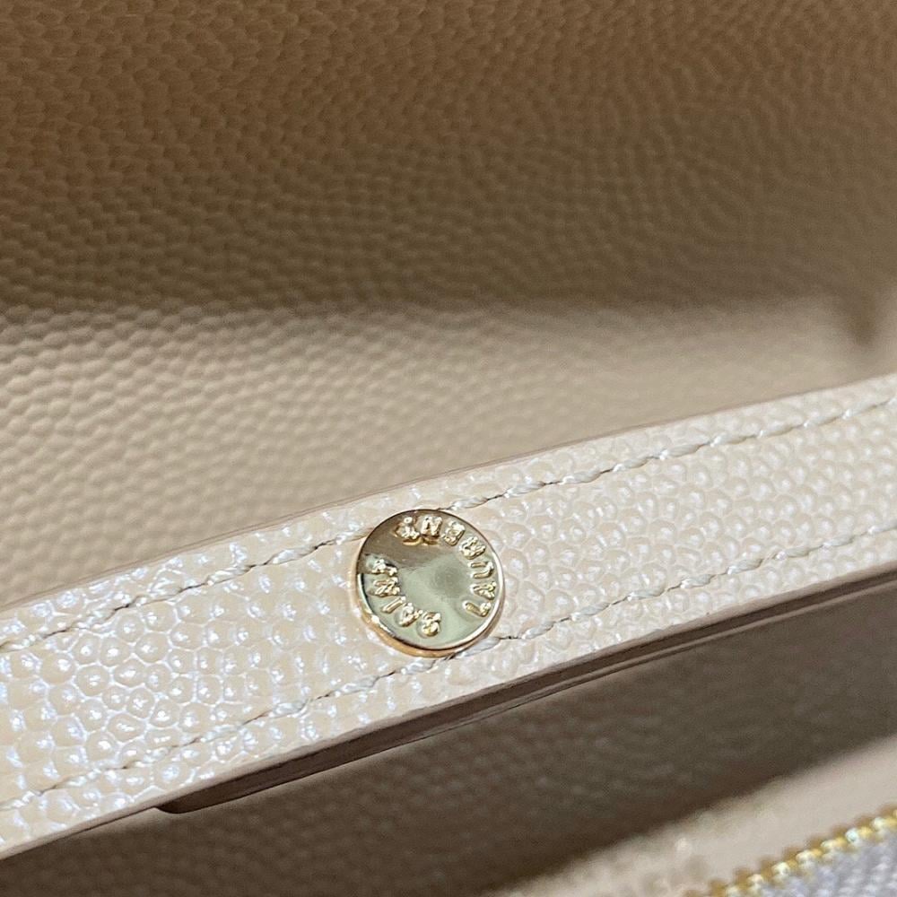 Classic Elegant Leather Top Handle Bag – Limited Edition