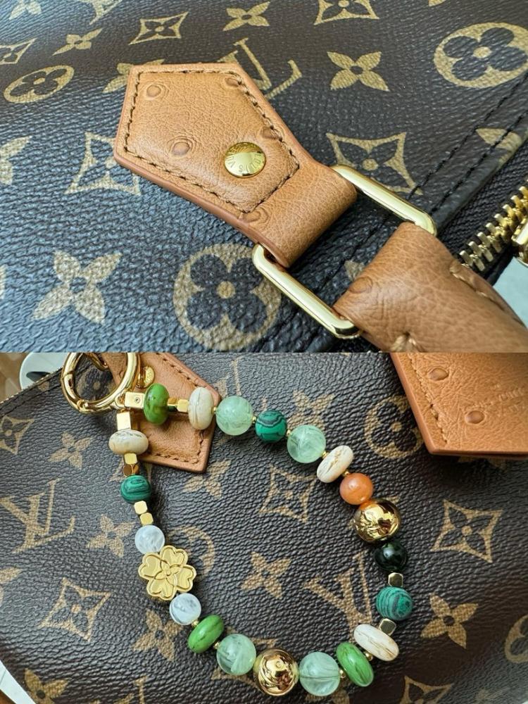 Stylish Refined Monogram Canvas Top Handle Bag