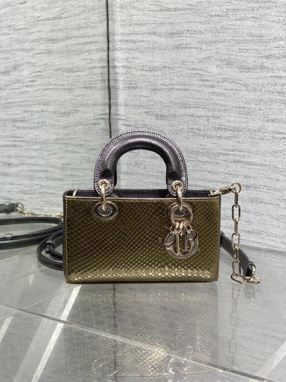 Leather Top Handle Bag
