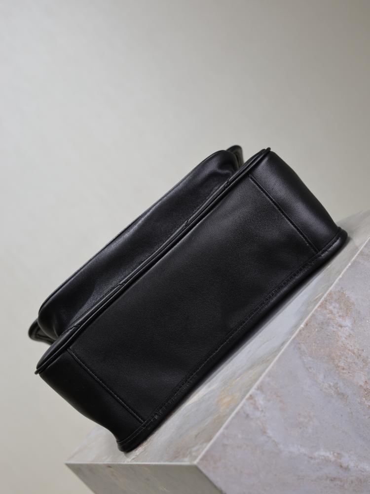 Leather Top Handle Bag