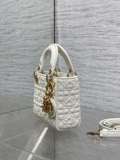 Classic Leather Top Handle Bag