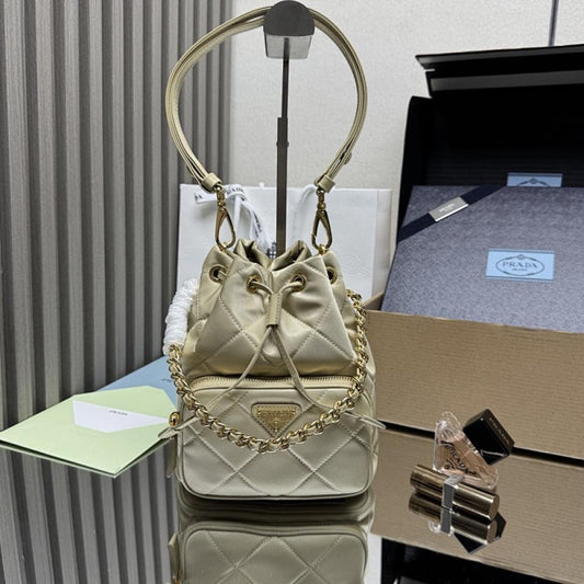 Quilted Leather Shoulder Bag