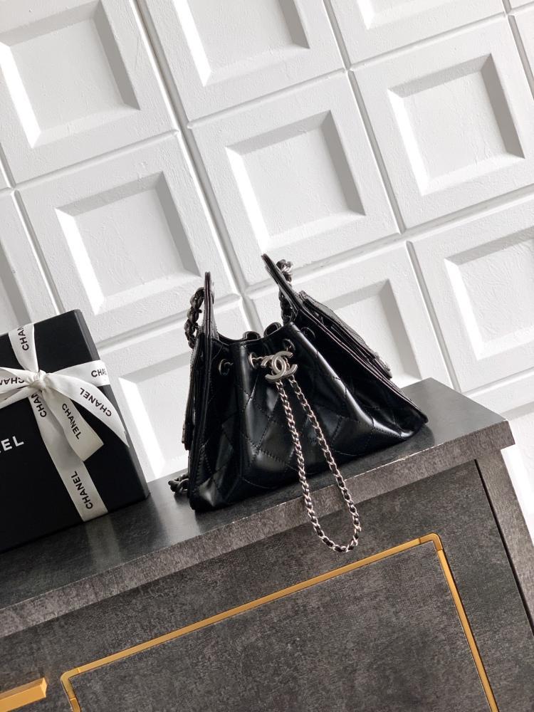 Leather Bucket Bag