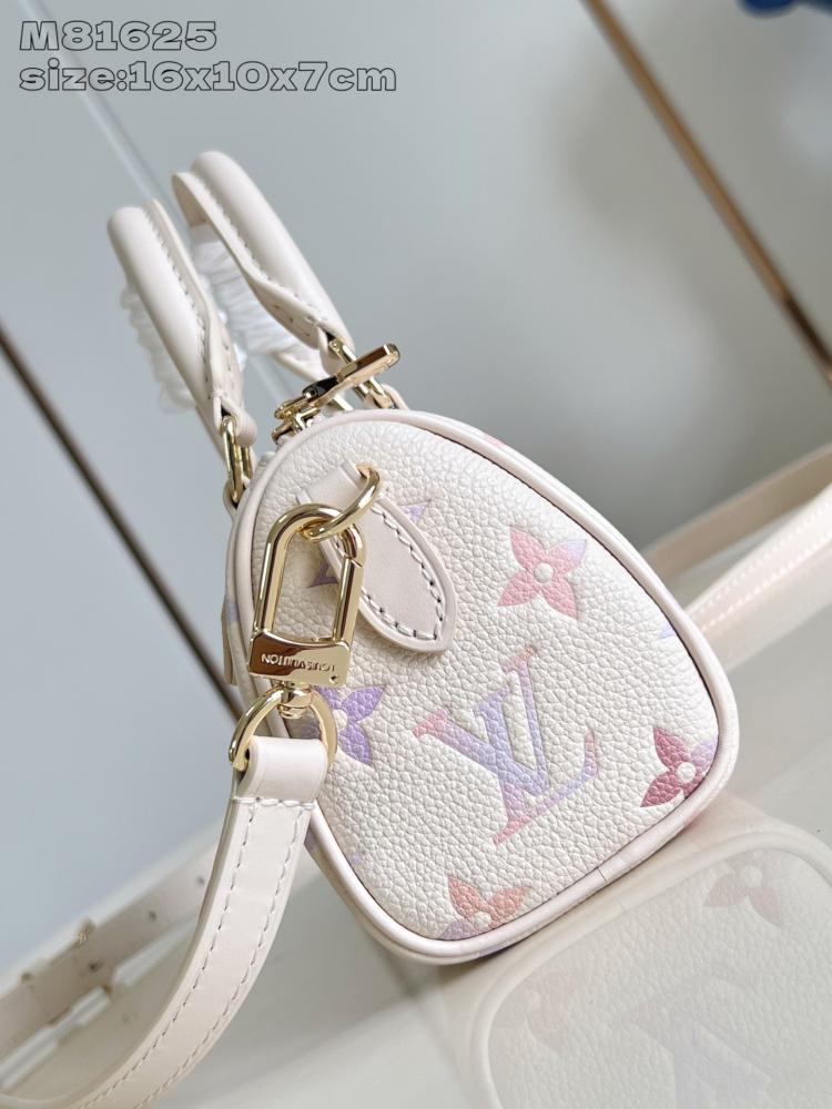 Speedy Leather Top Handle Bag