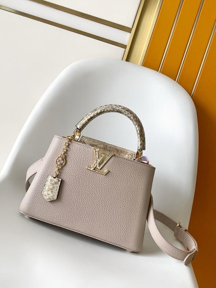 Leather Top Handle Bag