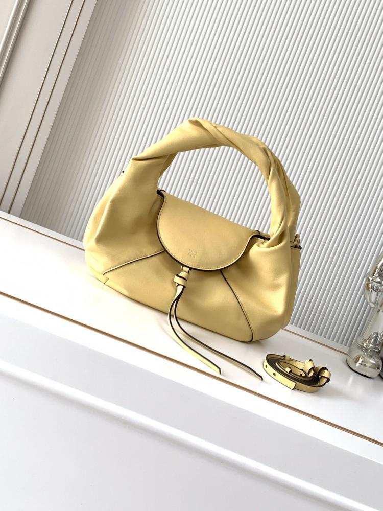 Leather Top Handle Bag