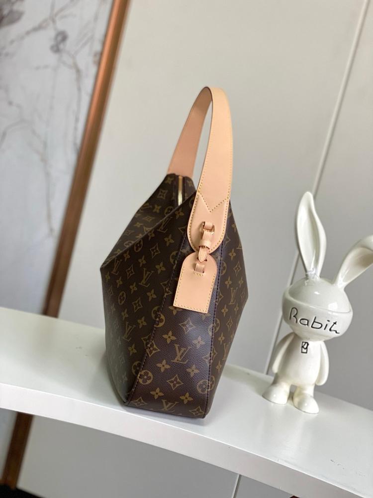 Modern Luxury Monogram Calfskin Crossbody Bag