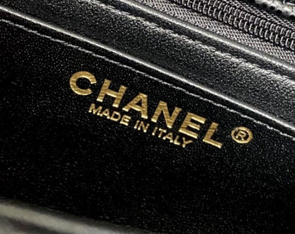 Gold Top Handle Bag