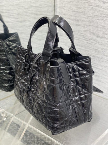 Calfskin Top Handle Bag