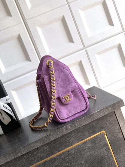Leather Bucket Bag