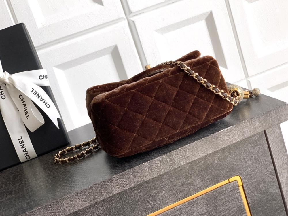 Crystal-Embellished Top Handle Bag