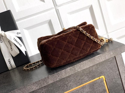Crystal-Embellished Top Handle Bag