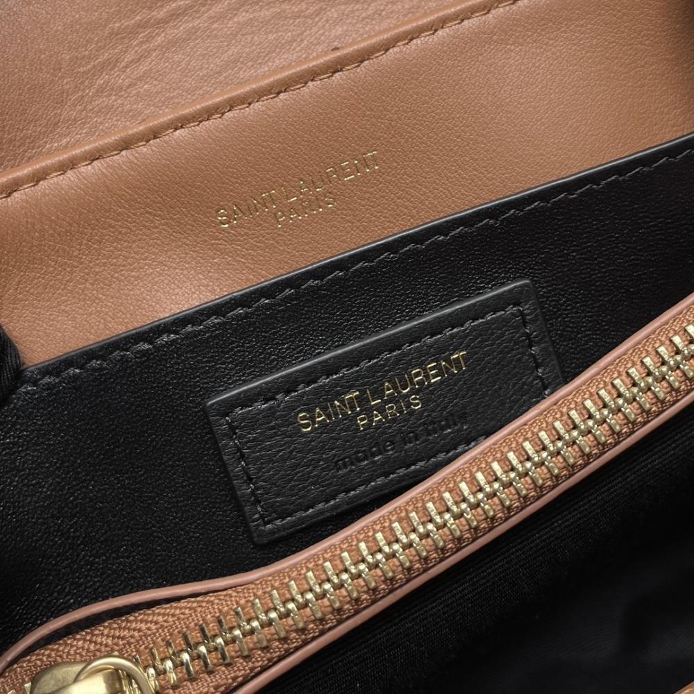 Luxury Leather Top Handle Bag