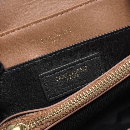 Luxury Leather Top Handle Bag