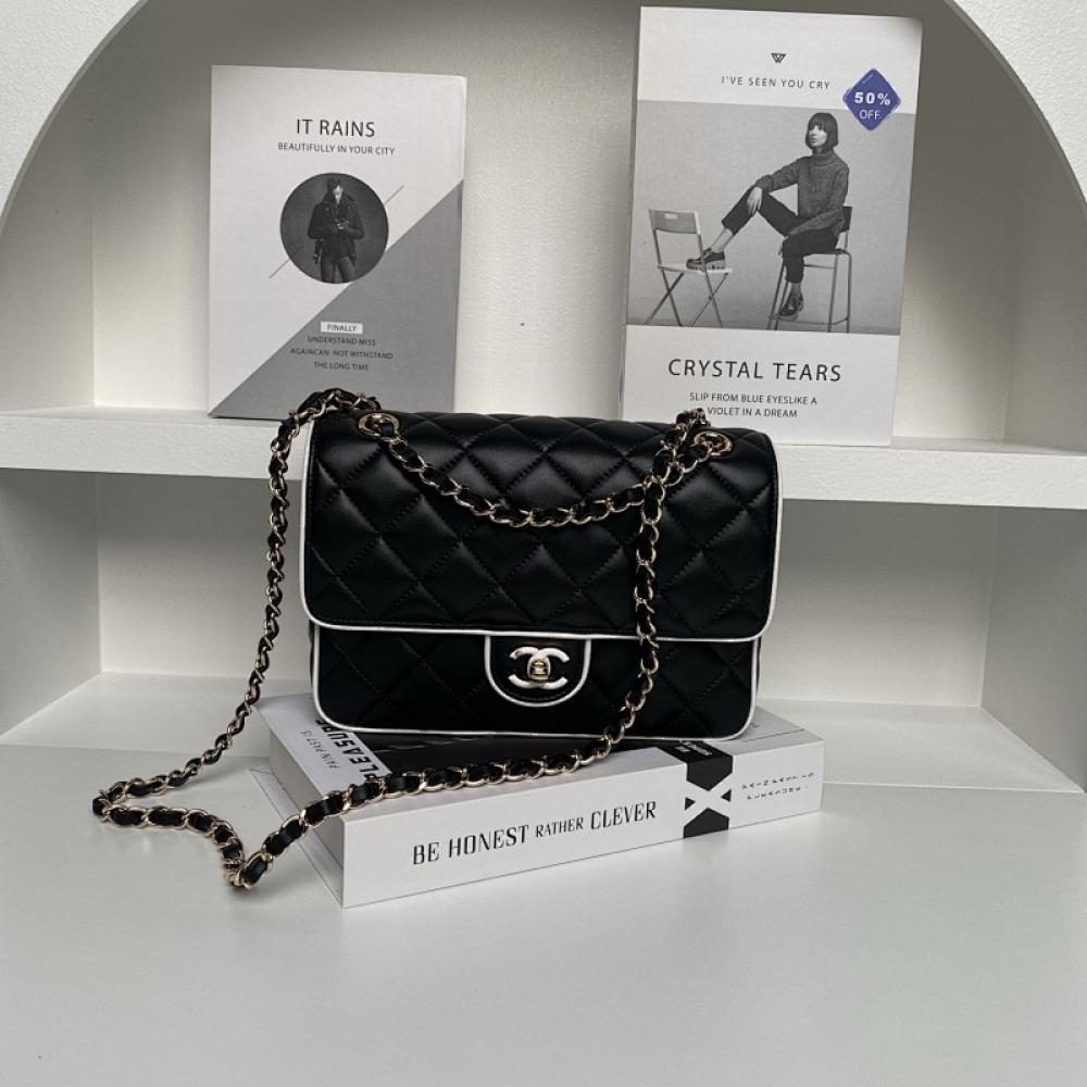 Lambskin Top Handle Bag