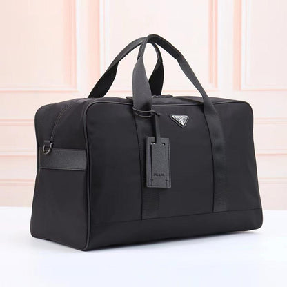 Italian-Inspired Stylish Woven Nylon Crossbody Bag