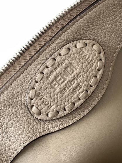 Leather Top Handle Bag