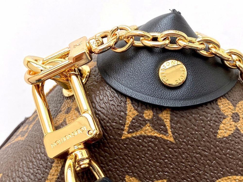 Classic Monogram Leather Shoulder Bag – Limited Edition