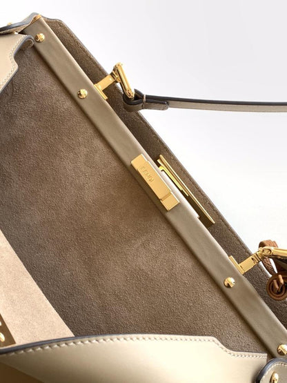 Leather Top Handle Bag