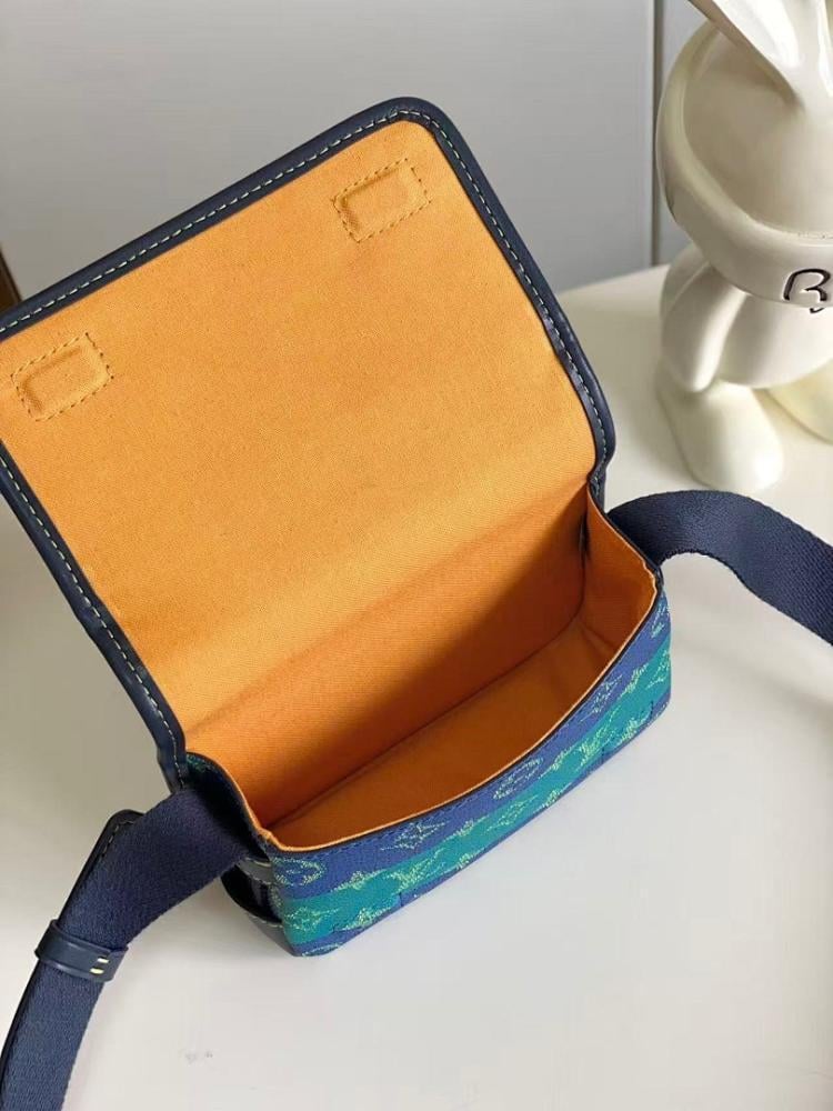 Modern Premium Monogram Leather Shoulder Bag
