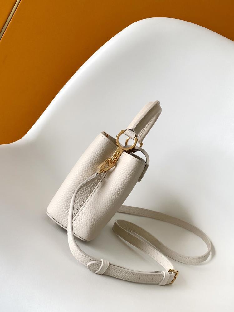 Leather Top Handle Bag