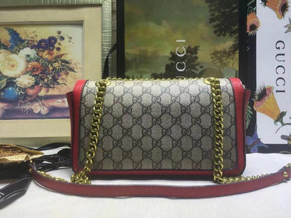 Alma Red Top Handle Bag