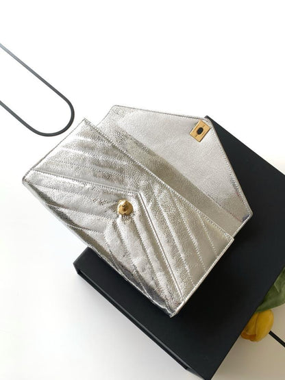 Embroidered Leather Wallet