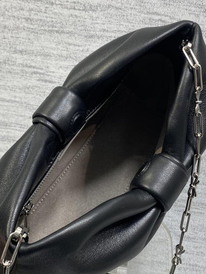 Leather Top Handle Bag