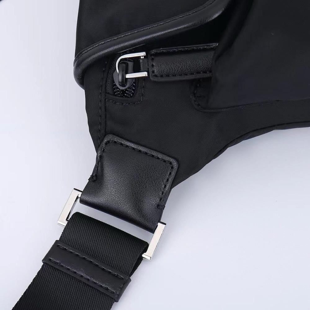 Classic Premium Woven Nylon Shoulder Bag