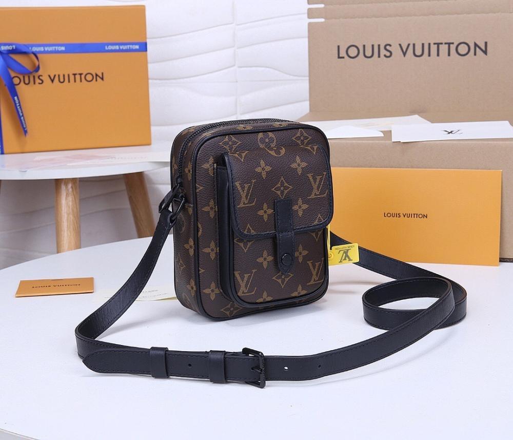 Modern Stylish Calfskin Crossbody Bag