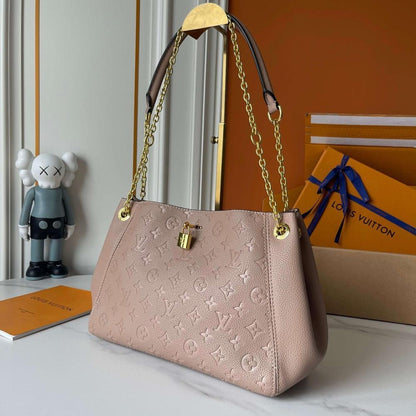 Modern Stylish Monogram Leather Shoulder Bag