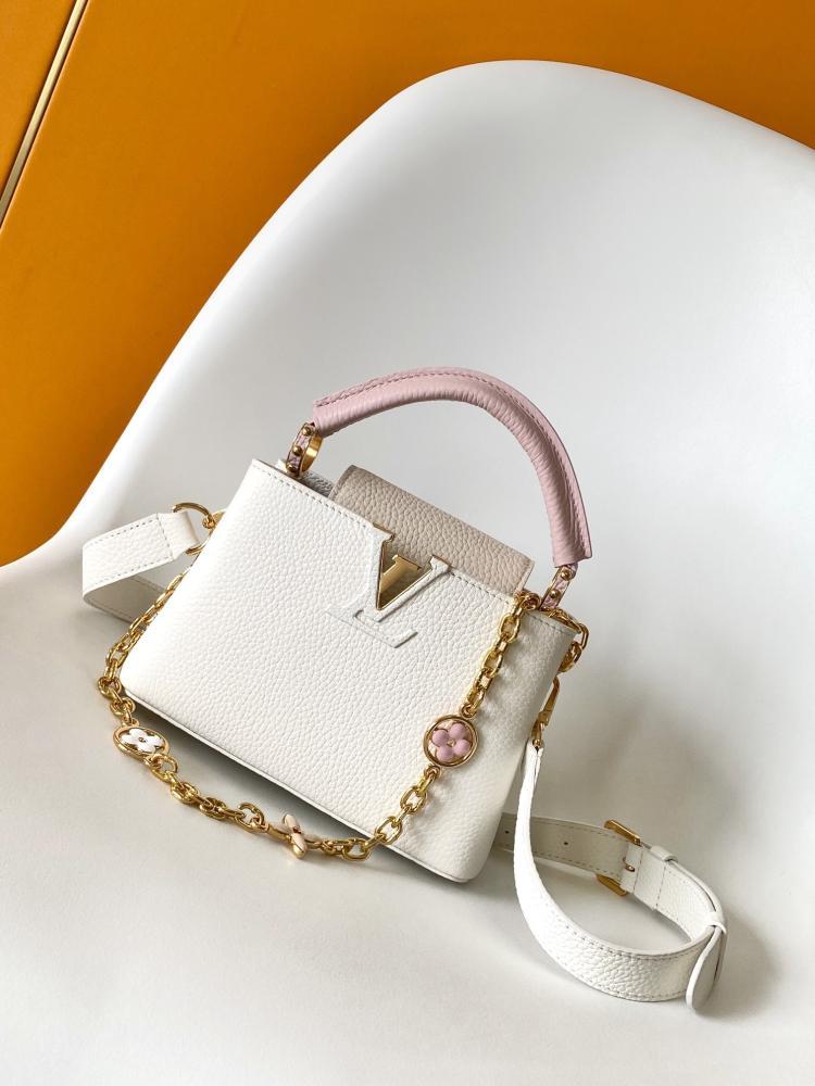 Leather Top Handle Bag