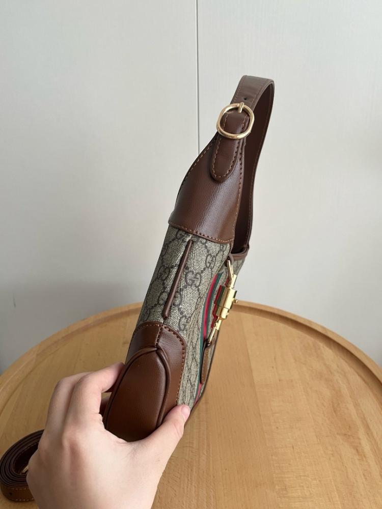 Modern Refined Leather Shoulder Bag