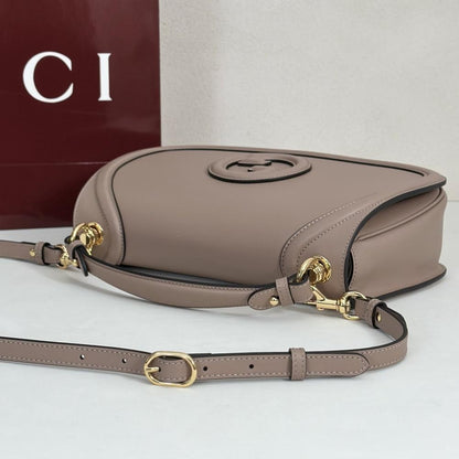 Leather Top Handle Bag