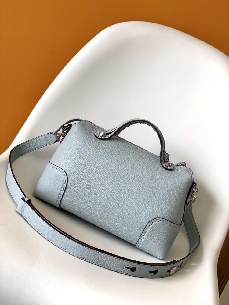 Calfskin Top Handle Bag