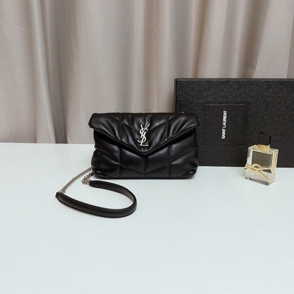 Leather Top Handle Bag