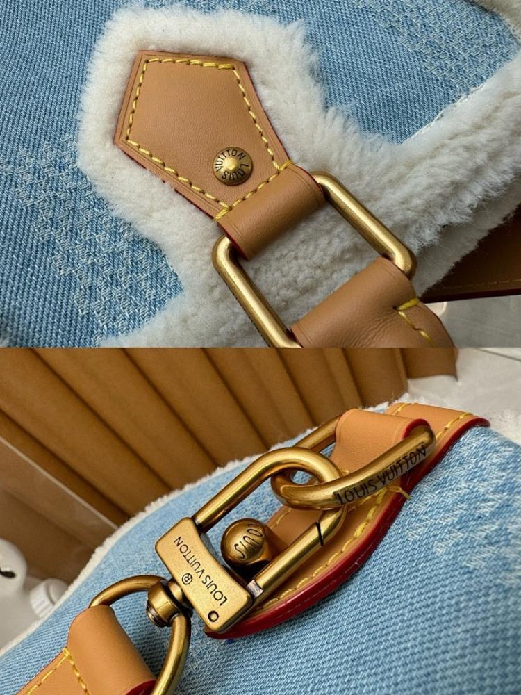 Classic Modern Leather Top Handle Bag