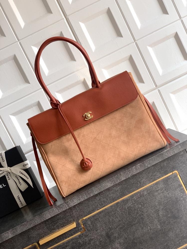 Classic Leather Top Handle Bag