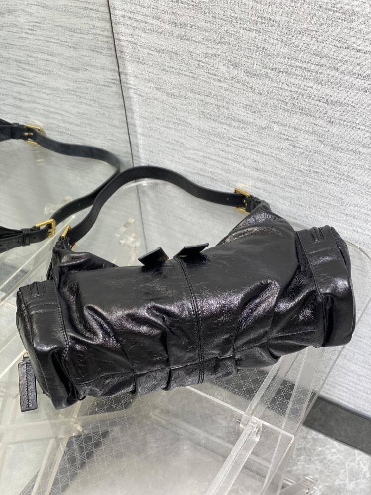 Classic Brown Calfskin Top Handle Bag