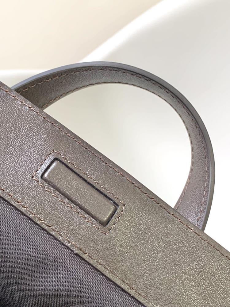 Leather Top Handle Bag
