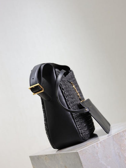 Classic Woven Raffia Top Handle Bag – Special Edition
