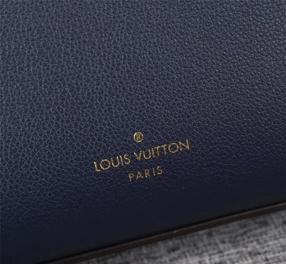 Classic Elegant Monogram Calfskin Shoulder Bag