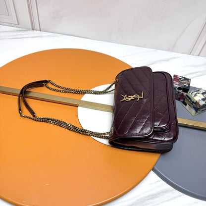 Classic Leather Top Handle Bag