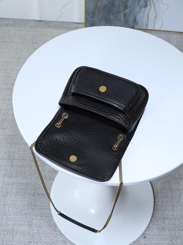 Niki Pink Leather Crossbody Bag