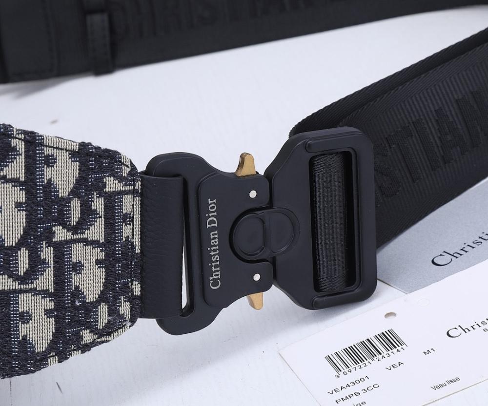 Modern Luxury Black Printed Calfskin Shoulder Bag