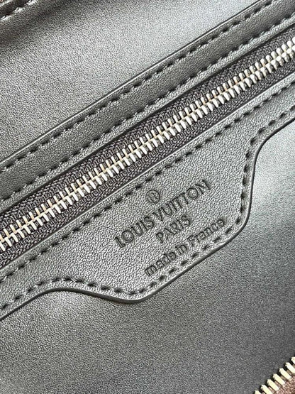 Modern Premium Leather Top Handle Bag