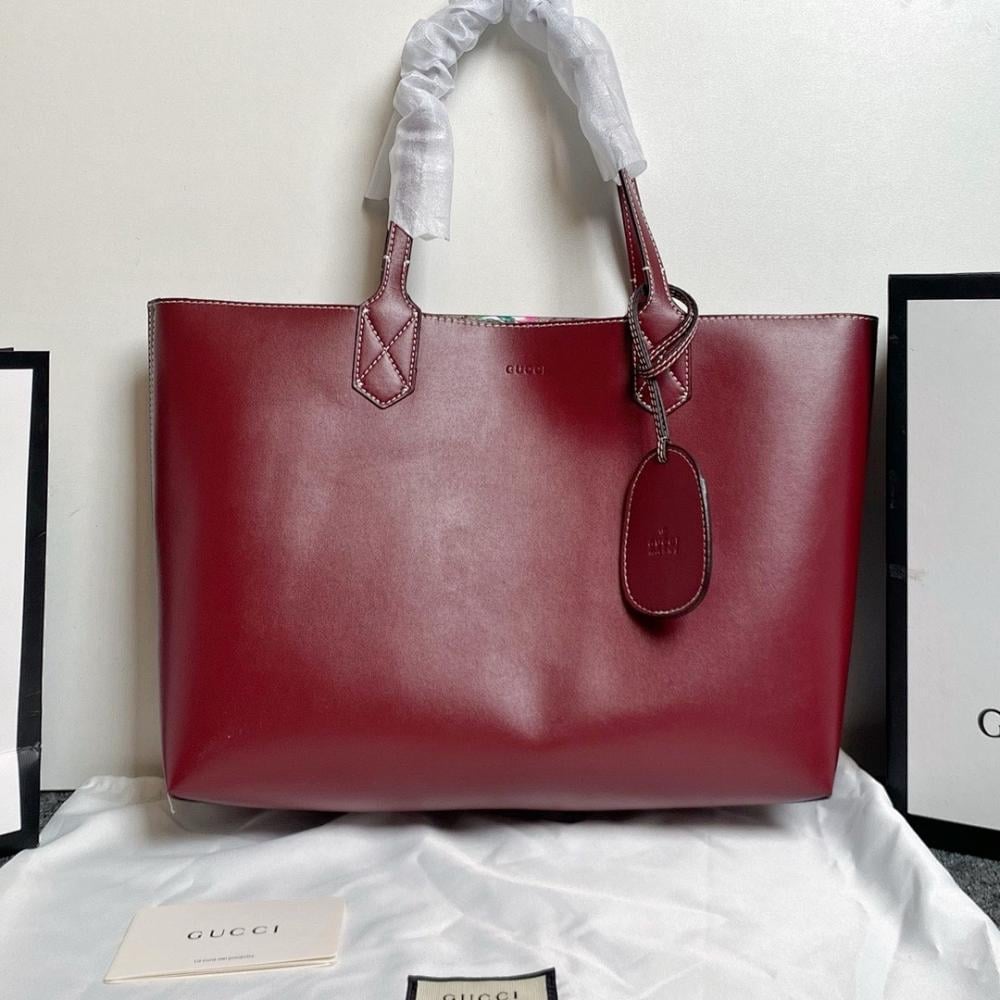 Classic Luxury Quilted Leather Tote Bag